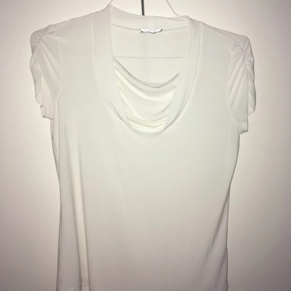 Tahari ASL White Dress Shirt